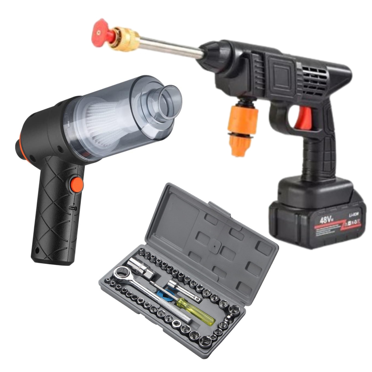 Miniatura 3 de Hidro lavadora Raches y Mini Aspiradora